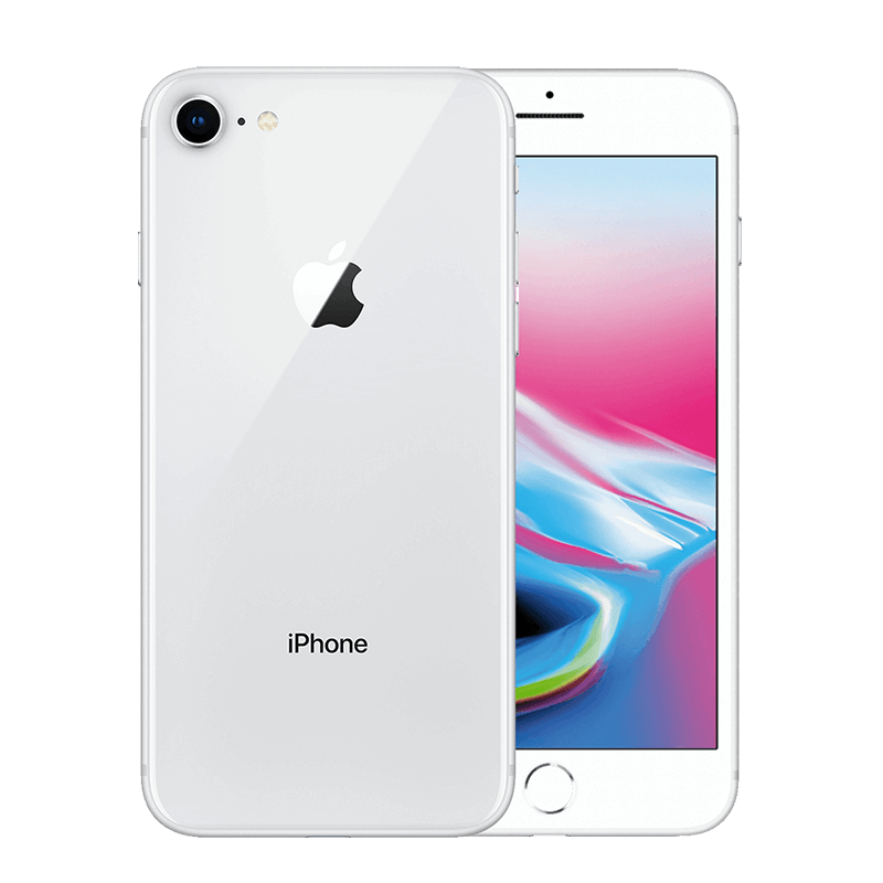 iPhone 8 128 Go Argent - Grade A — Reconditionné Garanti 12 mois · Smarty Paris